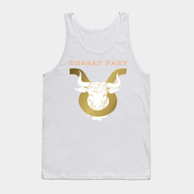 Bharat Parv - Taurus Tank Top by Bharat Parv